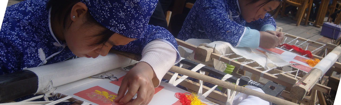 蜀绣 逐渐成为精品 